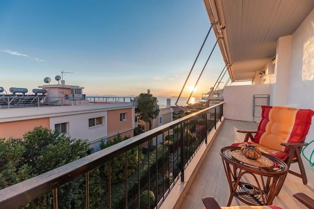 Seaside Escape Apartment Saronida Εξωτερικό φωτογραφία